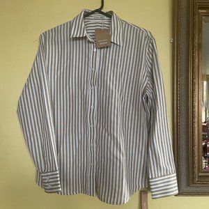 Reformation Desert Striped Collared Shirt (NWT)